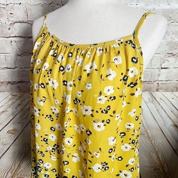 Cabi sleeveless floral leopard cami blouse - Picture 3 of 5